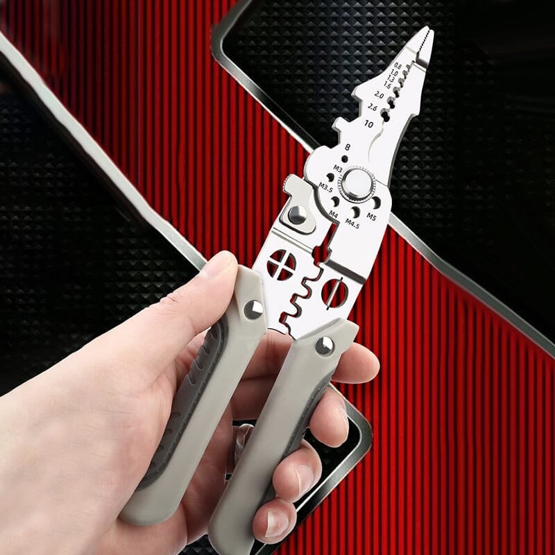 Multifunctional Wire Stripper Crimper Cable Cutter Pliers