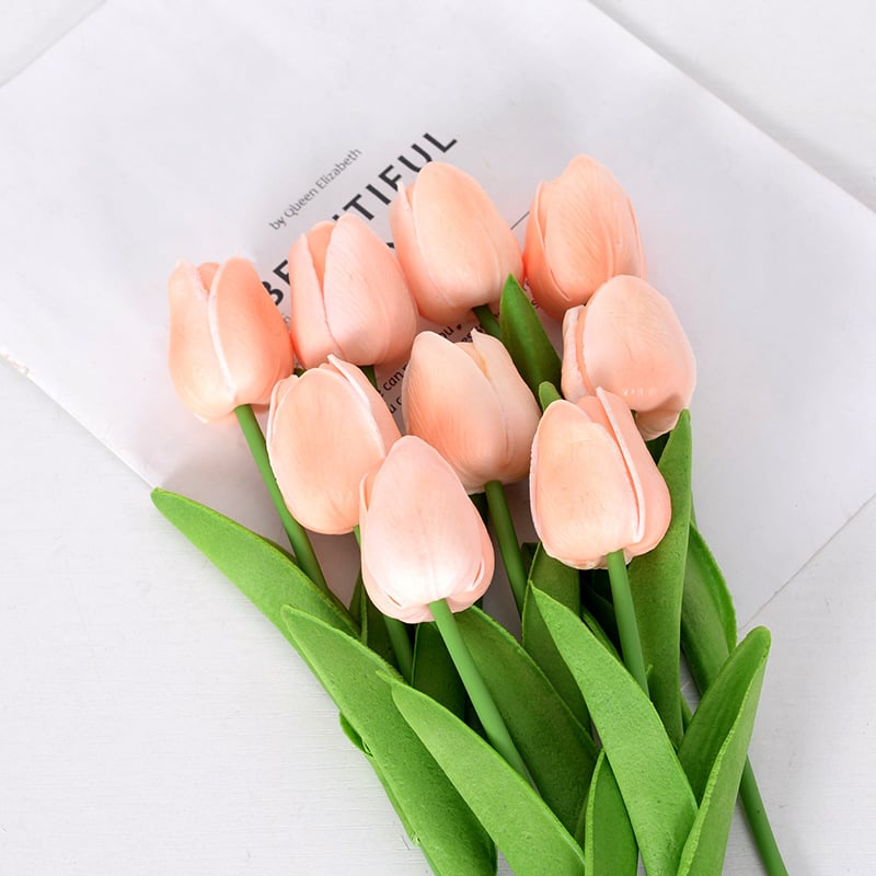 💥-UV Resistant Lifelike Artificial Tulips Flowers💐