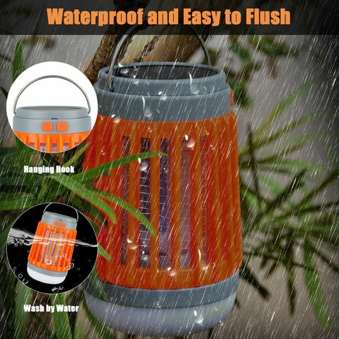 ✨2023 Multifunctional Solar camping Mosquito Killer Lamp