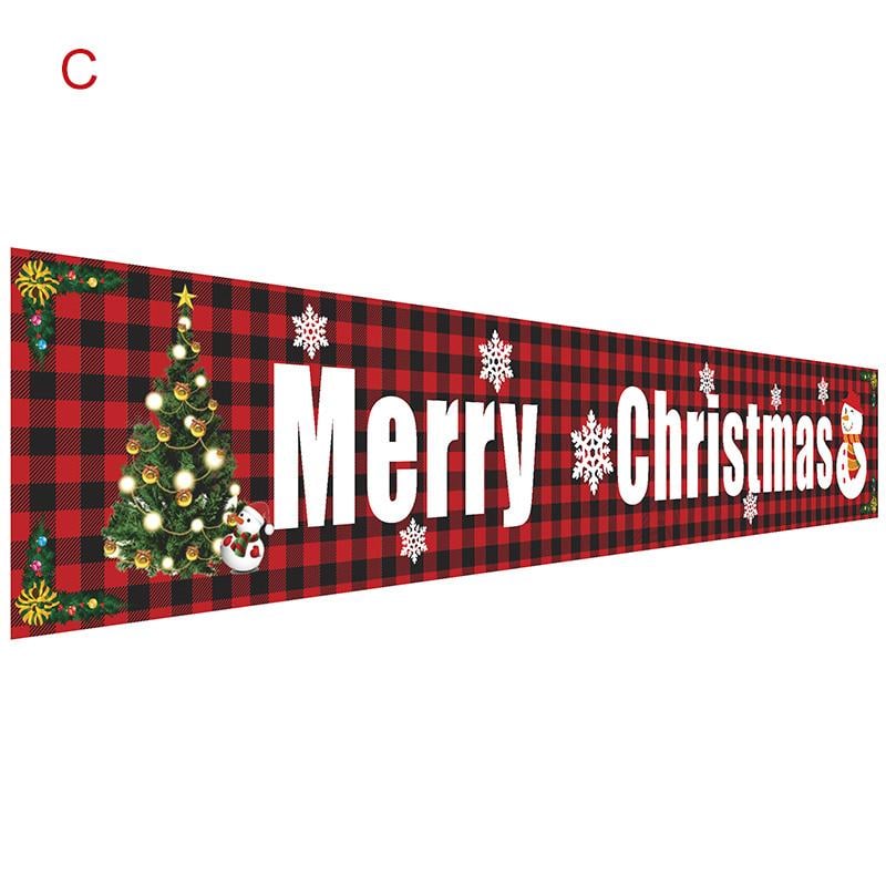 🧑‍🎄Christmas Hot Sale - Christmas Outdoor Banner Flag Pulling