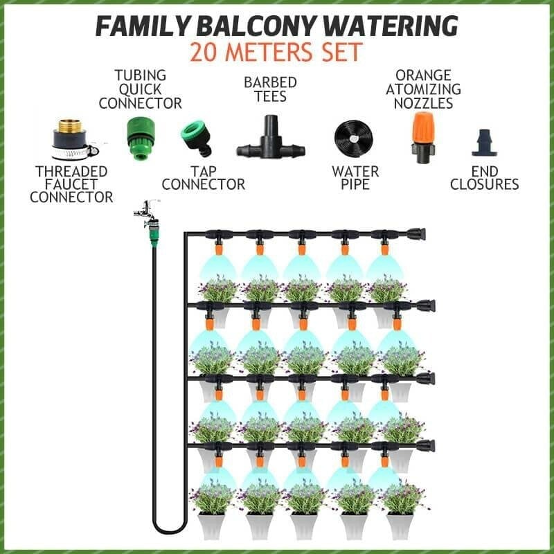 Mist Cooling Automatic Irrigation System