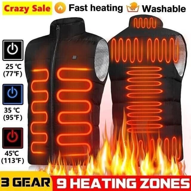 🔥New Unisex Warming Heated Vest🔥