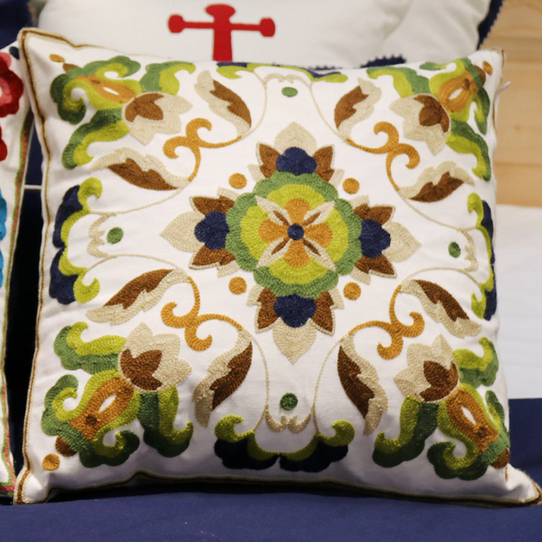 Embroidery Pillow Covers