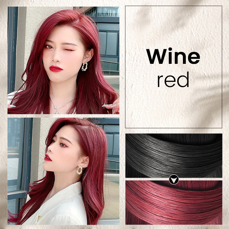 Colorful Plant Hair Dye, With Innovative Comb Applicator 🎅 Christmas Must Have Hair Color🎅