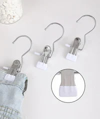💥2023 Hot Sale💥Anti-rust Clip Space-saving Clothespin Hat Pants Storage Hanging Travel Hook