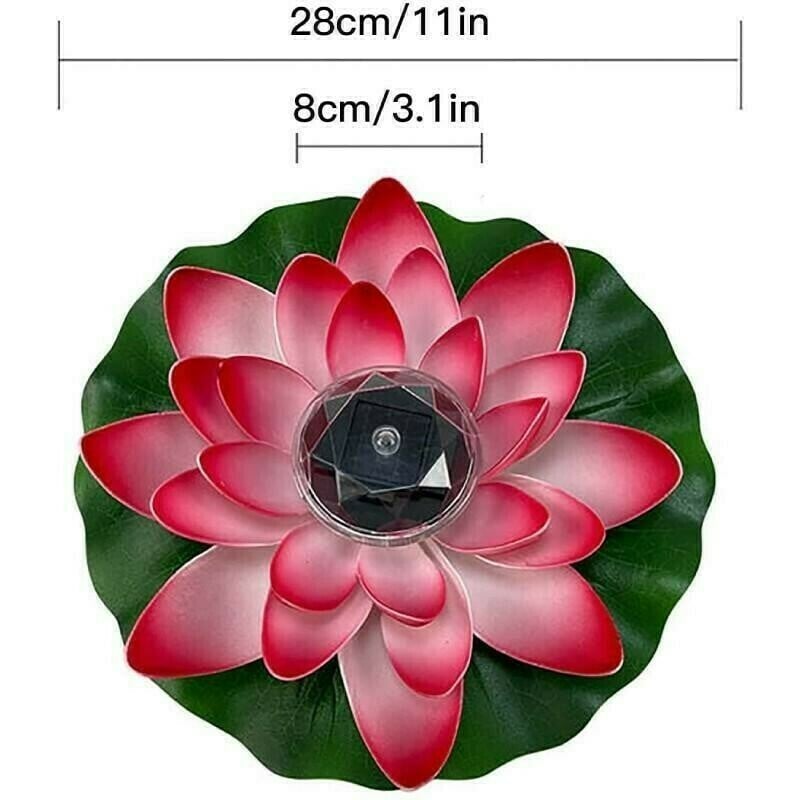 Solar Floating Lotus Flower Light