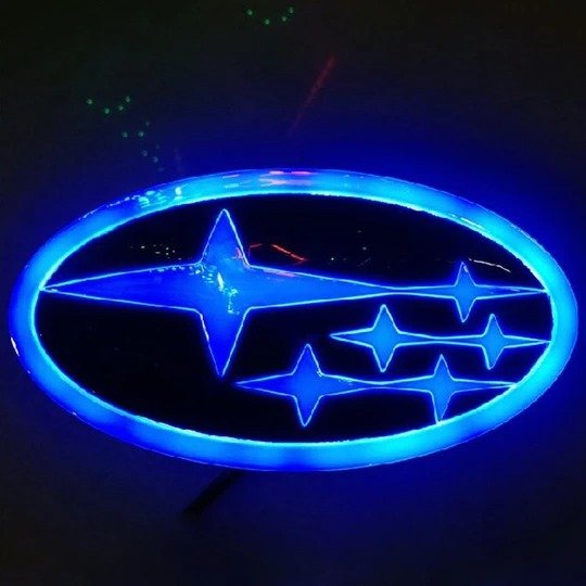 🚗4D car Logo Badge LED Light