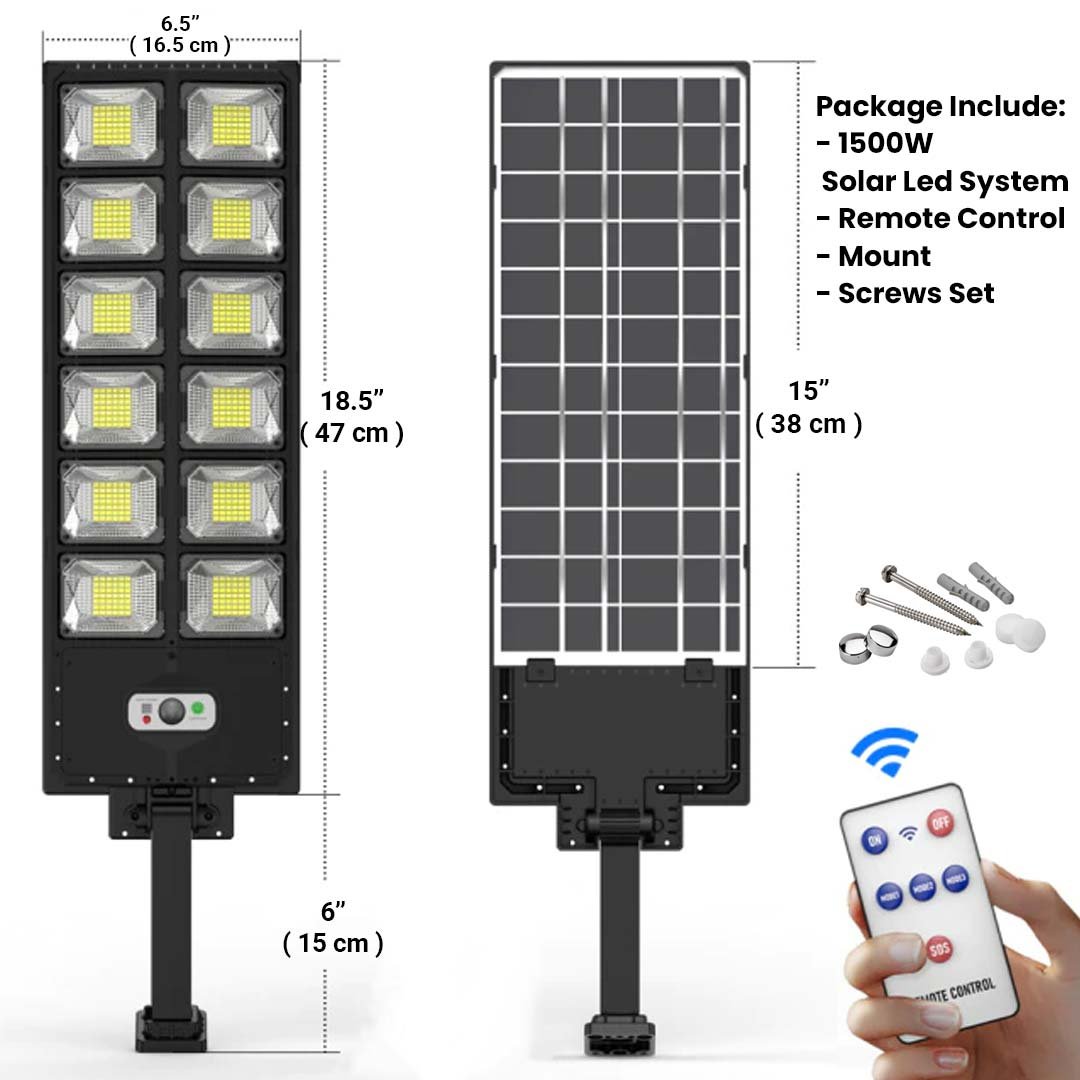 1500W Solar Led Light System