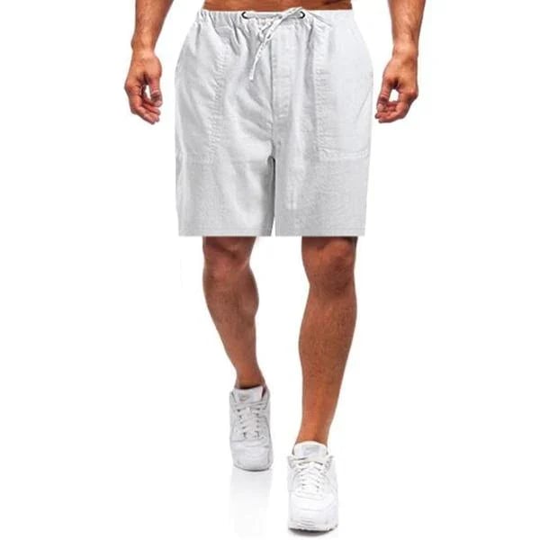 linen loose casual shorts