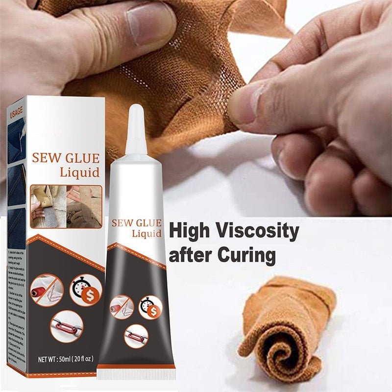 CLOTH REPAIR SEW GLUE