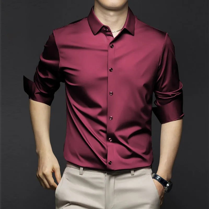 🎉Men's Classic Breathable Comfortable Wrinkle Resistant Shirt