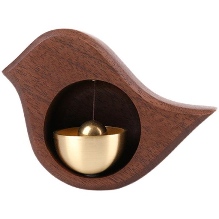 Handmade Wooden Cute Bird Doorbell