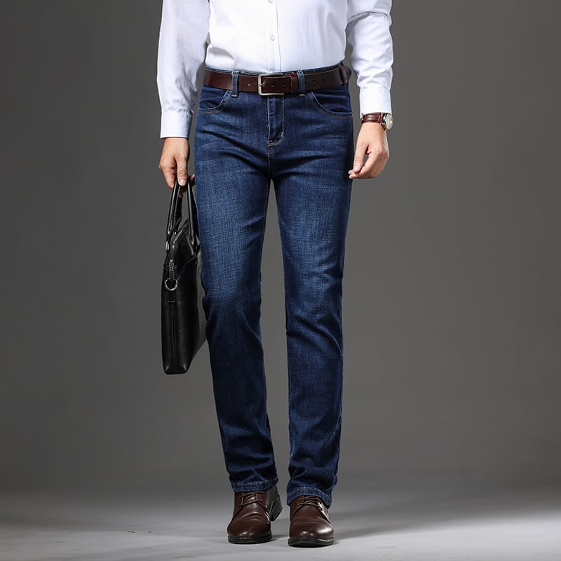 Men's Business Casual Stretch Jeans