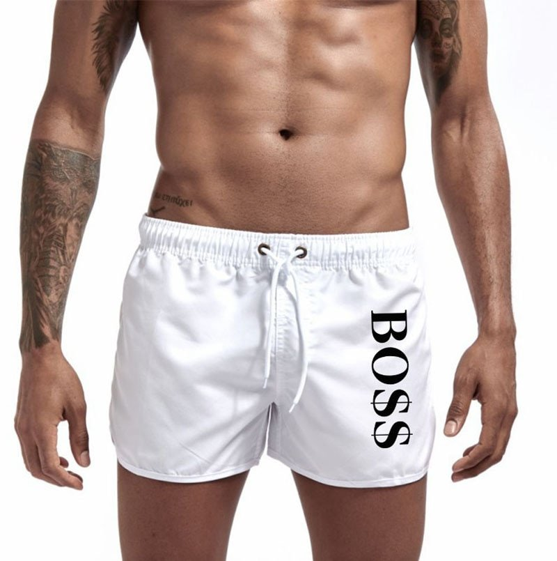 Mens Swim Shorts Summer Colorful Swimwear