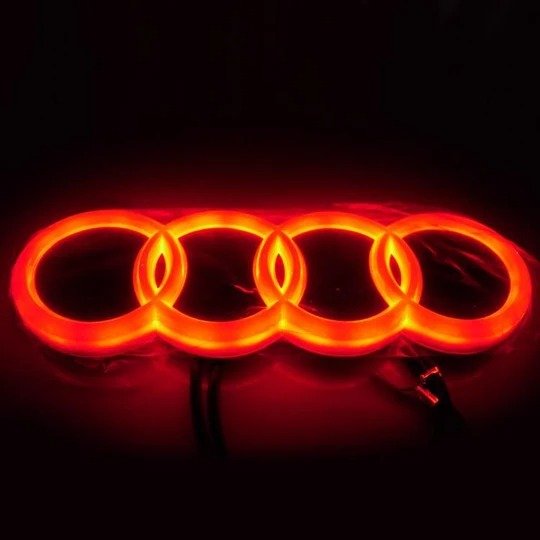 🚗4D car Logo Badge LED Light