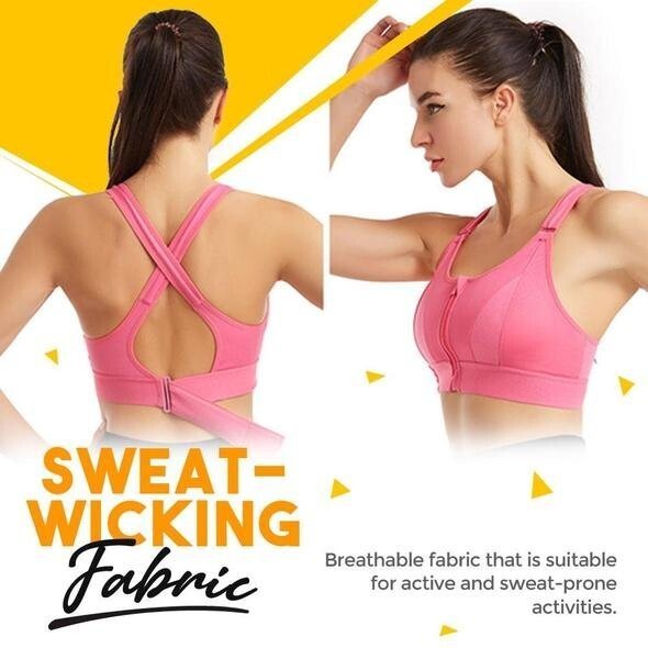 Wireless Supportive Sports Bra