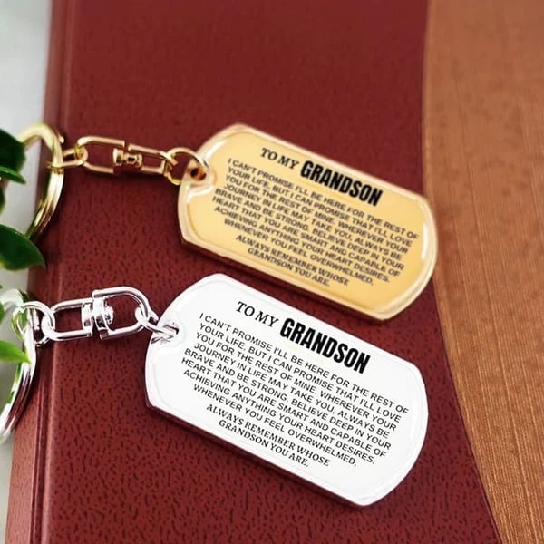 🔥 To My Grandchildren - Unique Keychain