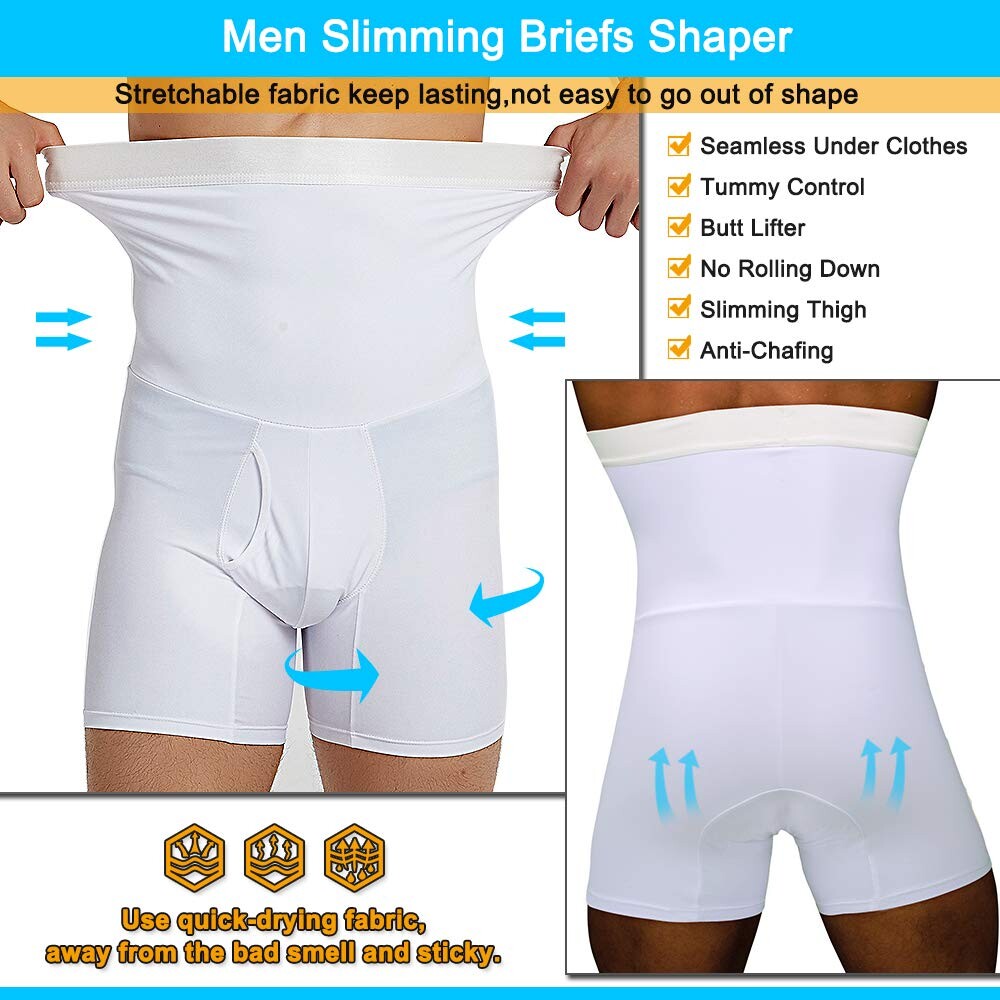 Men Boxer Shapewear Shorts