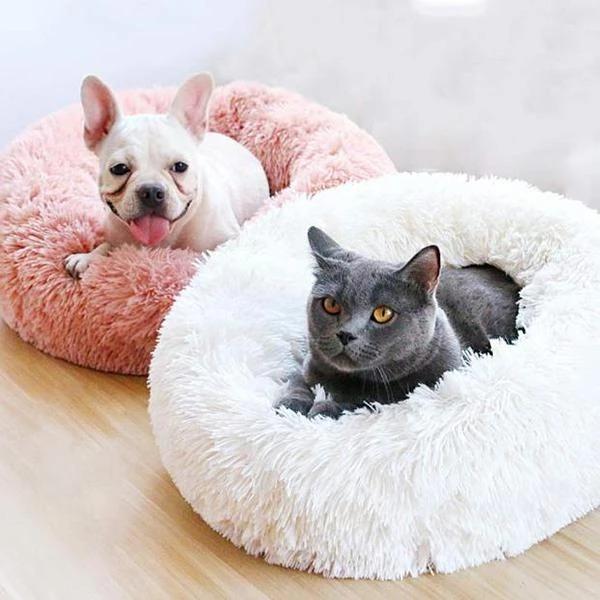 Long Plush Super Soft Dog Bed