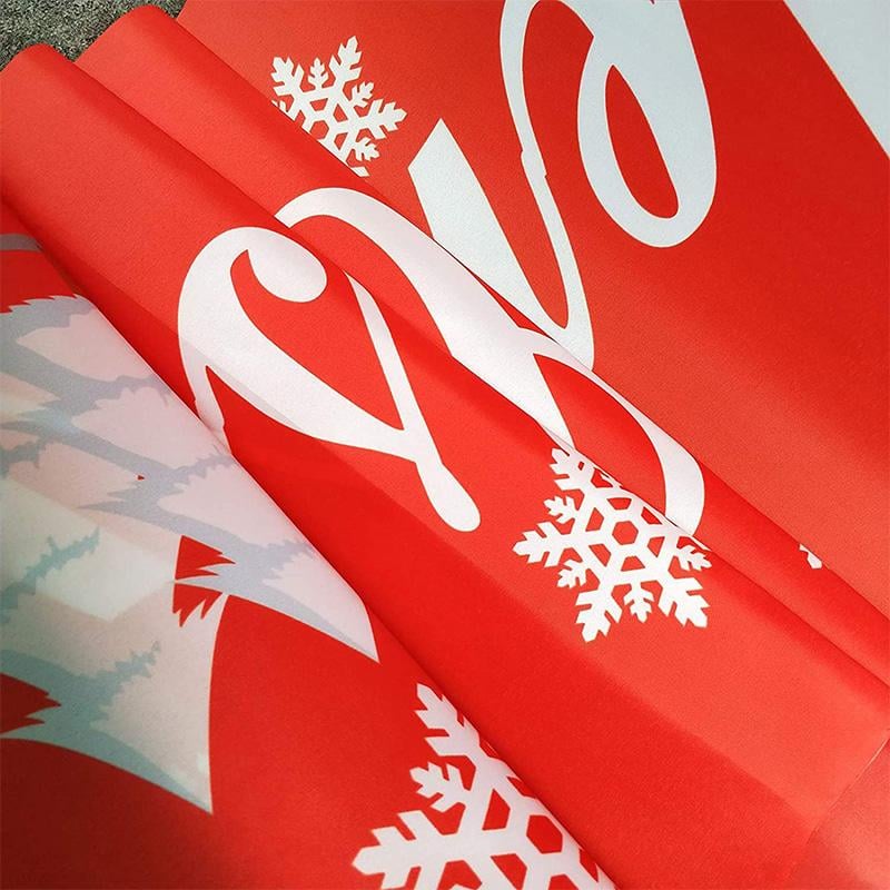 🧑‍🎄Christmas Hot Sale - Christmas Outdoor Banner Flag Pulling