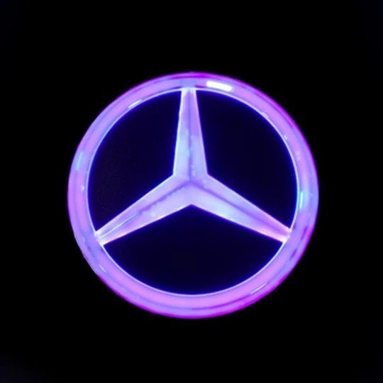 🚗4D car Logo Badge LED Light