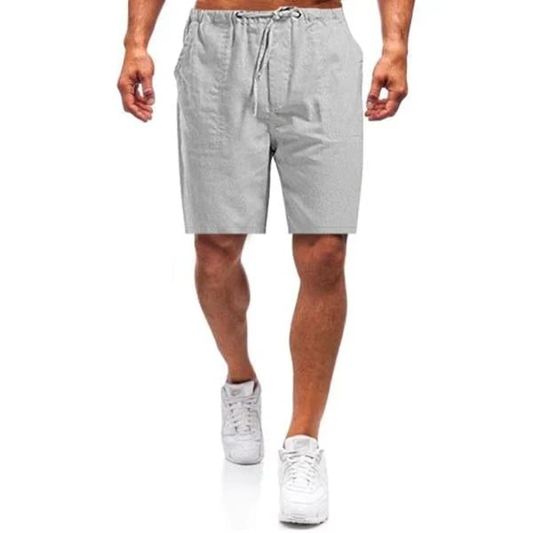 linen loose casual shorts