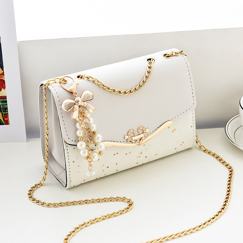 Crossbody Sequined Shoulder Bag