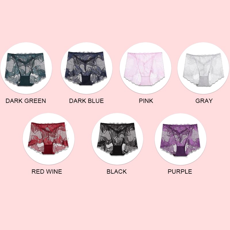 💝-Ladies Silk Lace Handmade Underwear Pack ✨