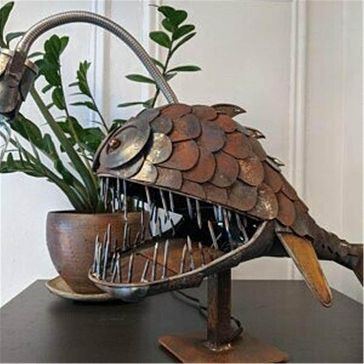 🐟🐟Angler Fish Lamp-Best Home Decor Custom Art🔥🔥