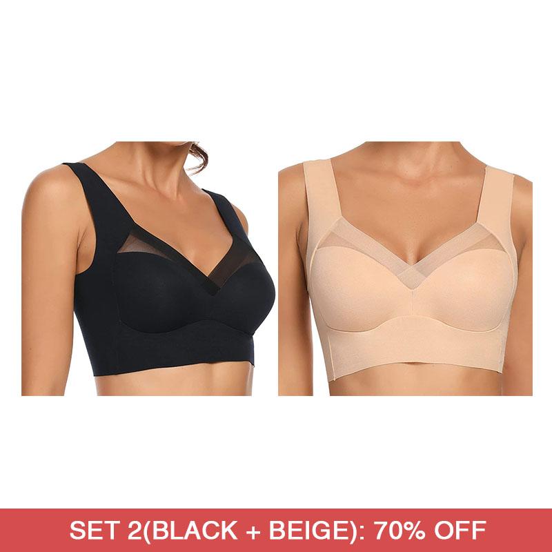 🔥Fashion Deep Cup Bra🔥Summer sexy Push Up Wireless Bras