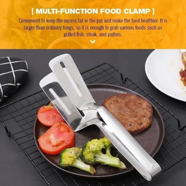 🌈💫Last Day Promotion🌈-Kitchen Essentials - Stainless Steel Barbecue Clamp