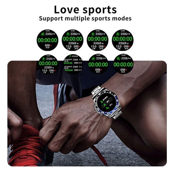 Multifunctional Bluetooth Talk Men's Casual Smart Watch