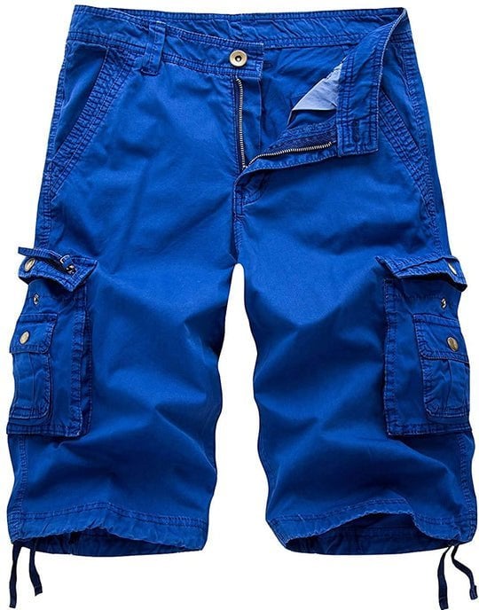 Men’s Loose Cargo Shorts with Big Pocket