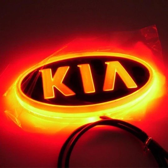 🚗4D car Logo Badge LED Light