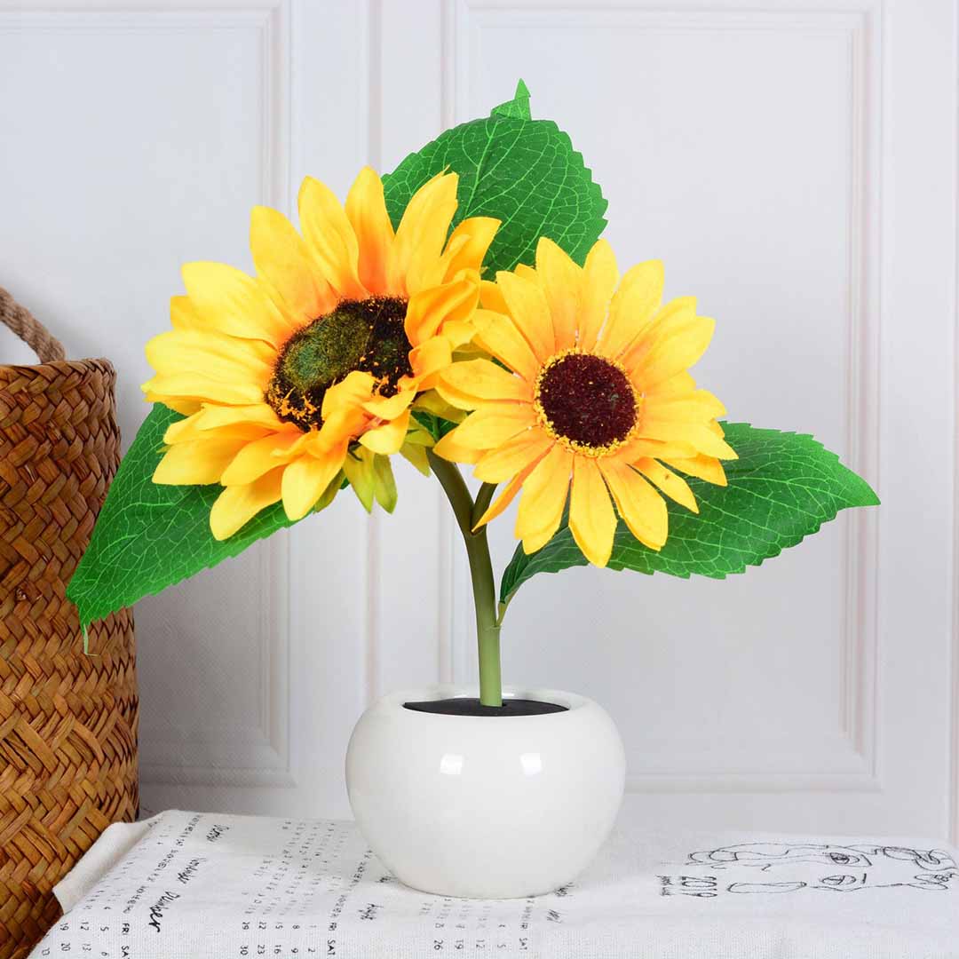 Simulation Sunflower LED Lamp