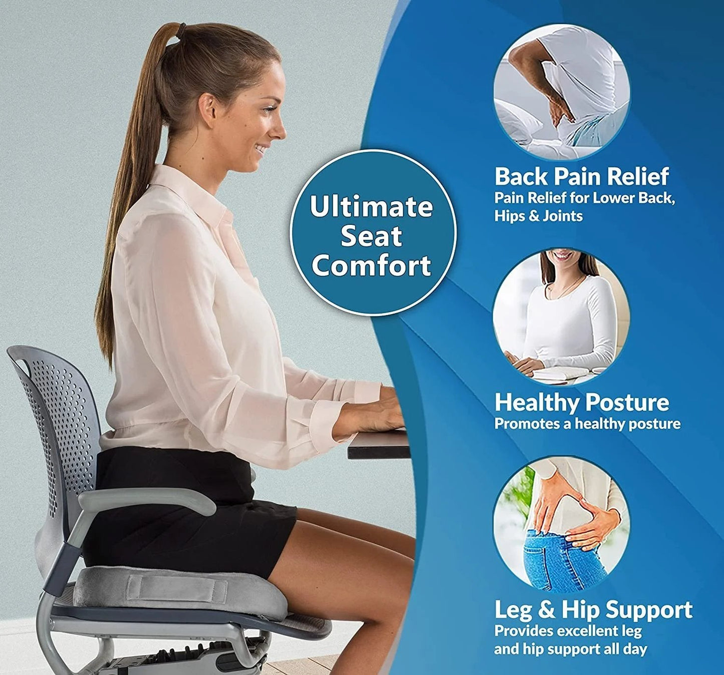 🔥Premium Soft Hip Support Pillow