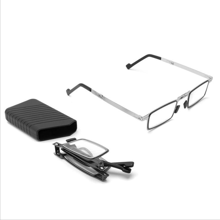 🔥2023 Hot Sell 🔥Ultra Light Titanium Material Screwless Foldable Reading Glasses