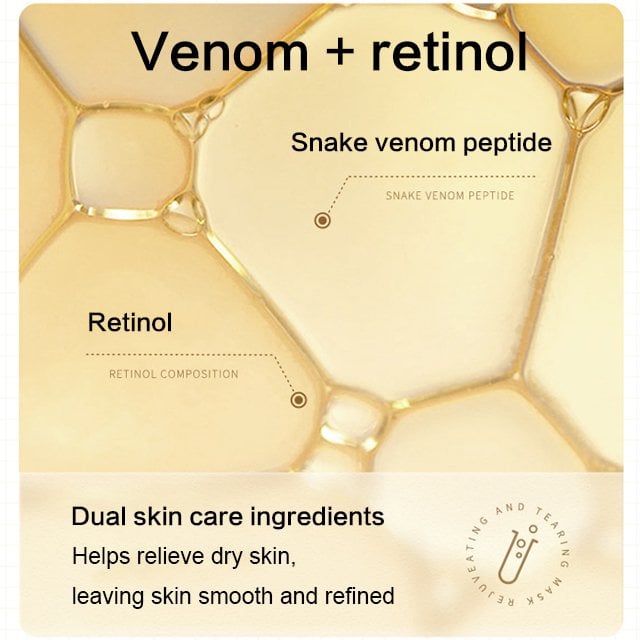 🔥Retinol snake venom gold mask