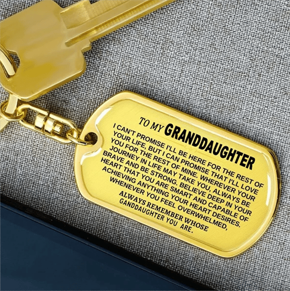 🔥 To My Grandchildren - Unique Keychain