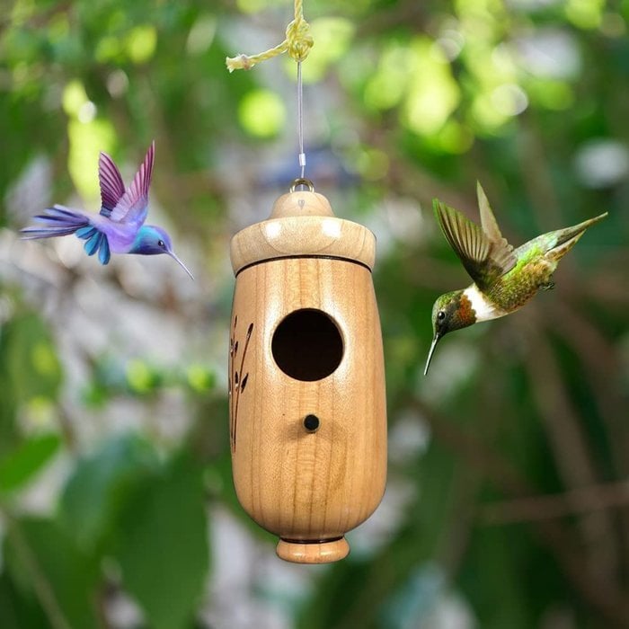 💕Wooden Hummingbird House-Gift for Nature Lovers🔥🔥