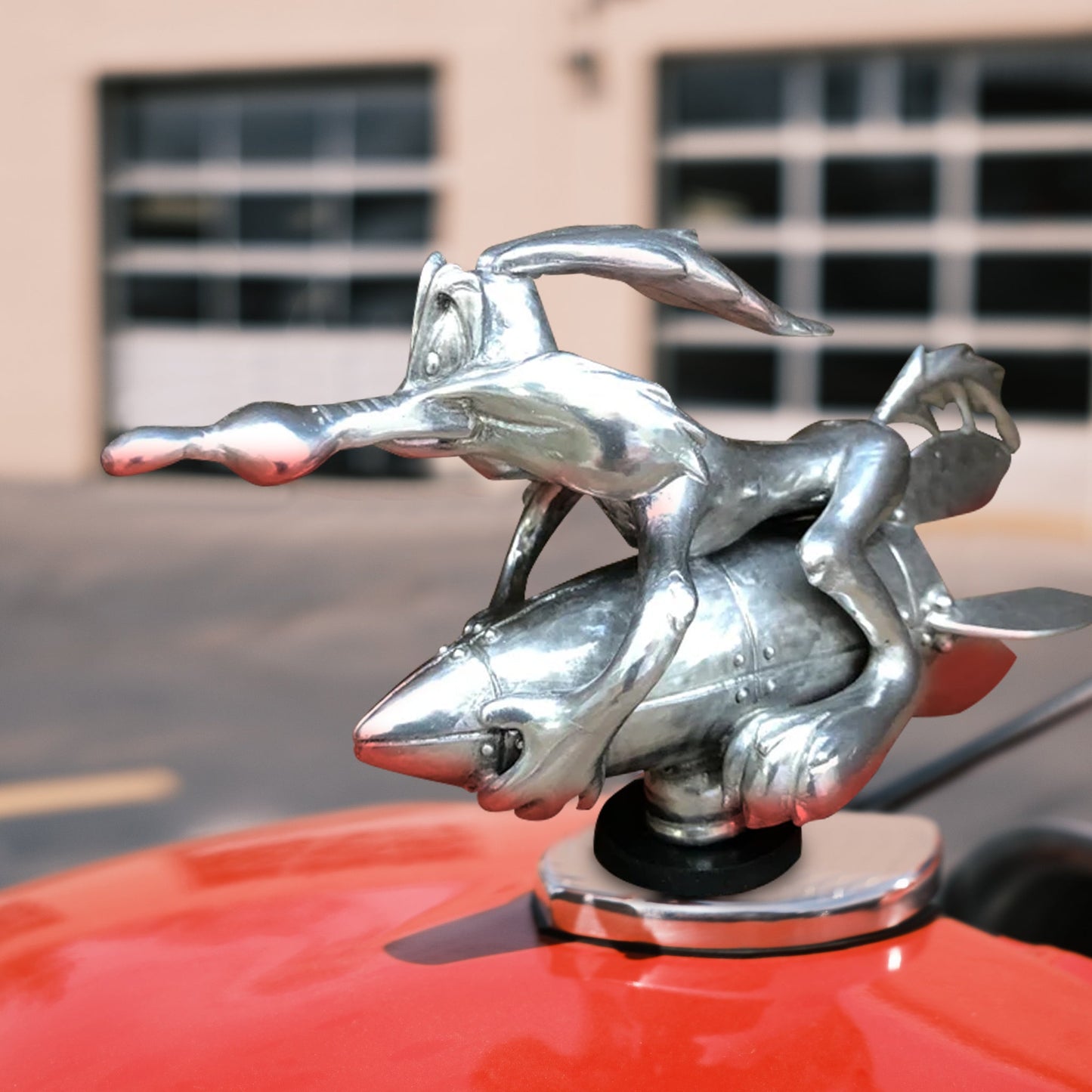 Road Runner Hood Ornament - Car Decorative Arts