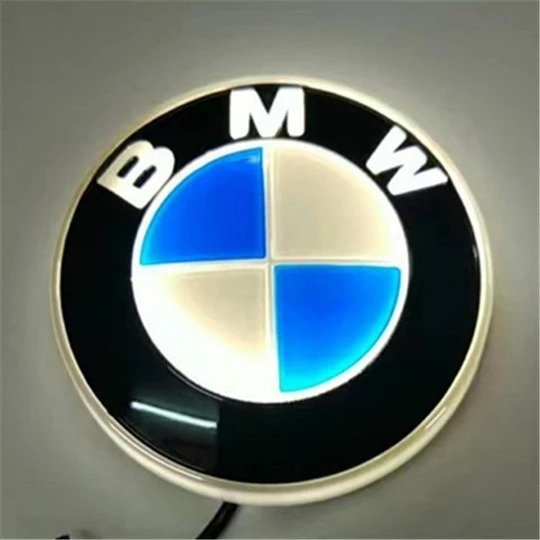 🚗4D car Logo Badge LED Light