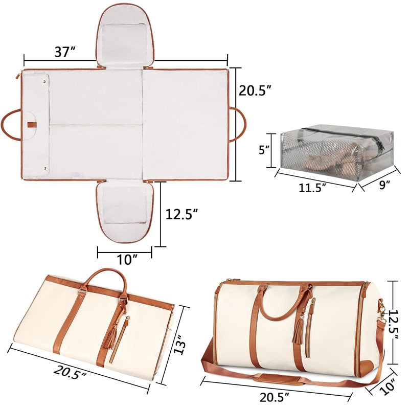 New Arrival - Garment Convertible Weekender Bag