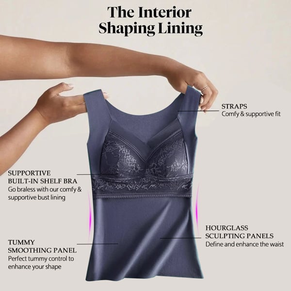 ⚡2-in-1 Built-in Bra Thermal Underwear