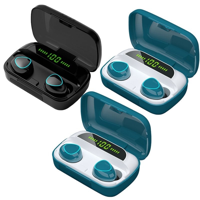 TWS BLUETOOTH 5.1 EARPHONES WATERPROOF CHARGING BOX