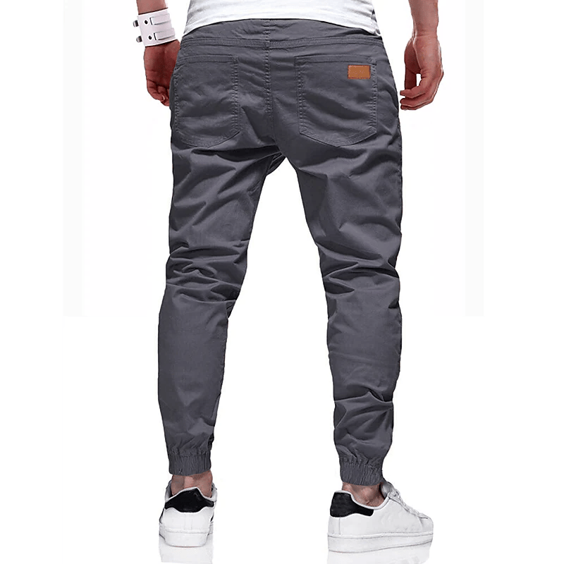 Cargo Pants Joggers Drawstring Elastic