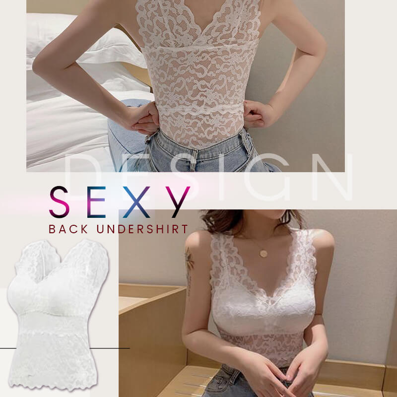 💥 Long Lace Beauty Back Undershirt