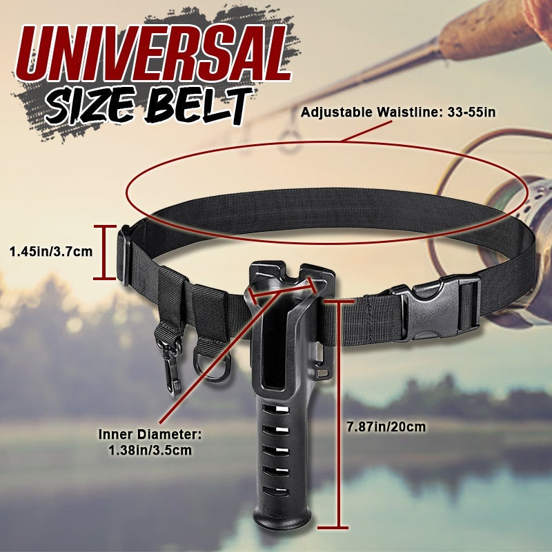 Fishing Rod Holder Belt