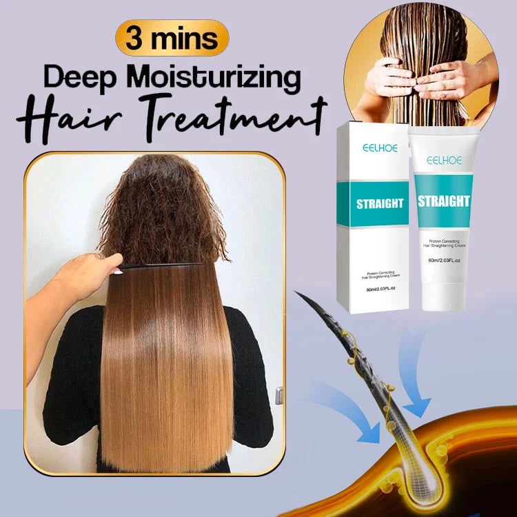 Keratin Treatment Hair Straightening Cream