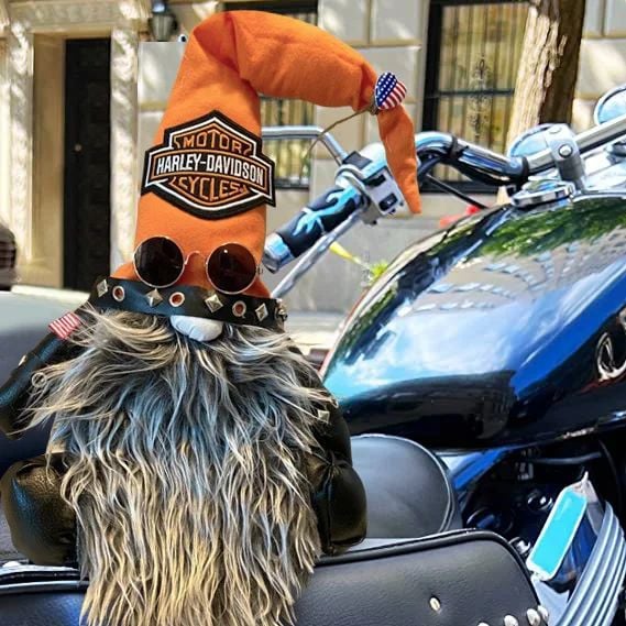 🔥Cool Harley Biker Gnome